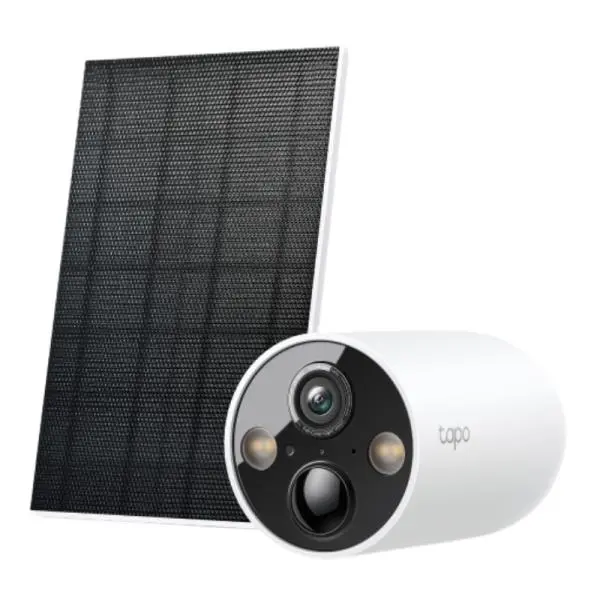 CAMARA TP LINK TAPO C425 KIT(EU) 2K CMOS STARLIGHT 2.1 MM 15 M AUDIO BIDIRECCIONAL CON PANEL SOLAR BLANCO