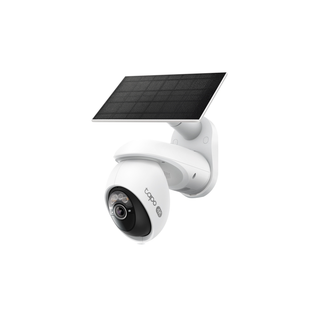 TP Link camara de seguridad Wi-Fi con panel solar y bateria, 4K 8MP, vision nocturna a color - Tapo C660 KIT