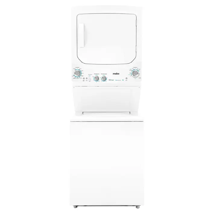 Centro de Lavado Eléctrico Mabe Ultra Capacity Aqua Saver Green 24kg Blanco MCL2440ESBB0