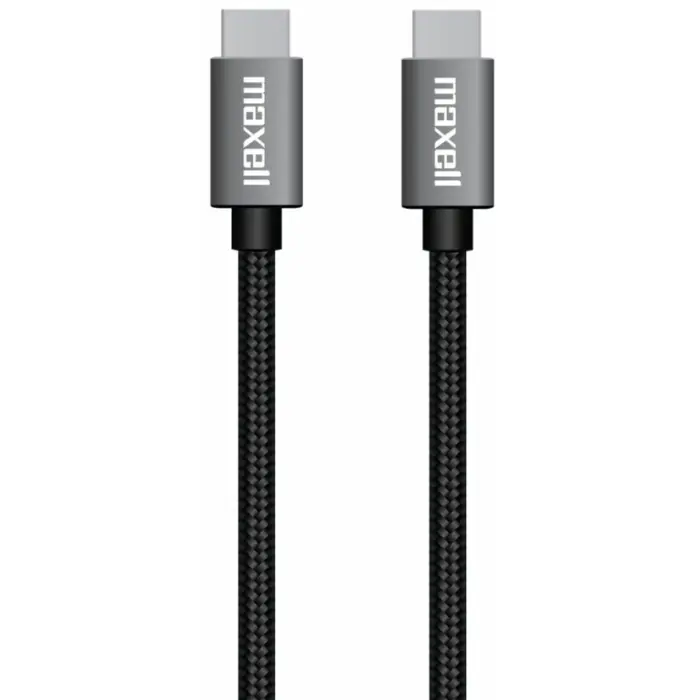 Cable Maxell Tipo C A Tipo C Negro/Gris 347884