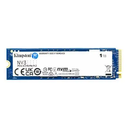 Kingston - Internal hard drive - 1 TB - Solid state drive - NV3 M.2 2280 NVMe SNV3S/1000G