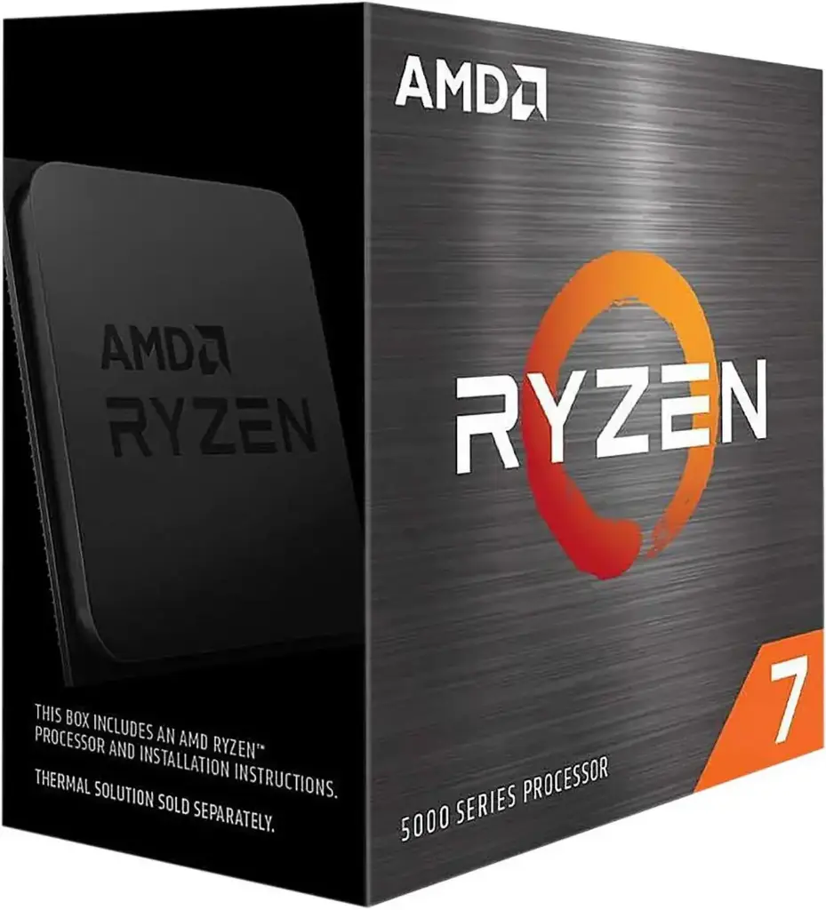 AMD Ryzen 7 5700X - 3.4 GHz - 8 núcleos - 16 hilos - 32 MB caché - Socket AM4 - PIB/WOF 100-100000926WOF