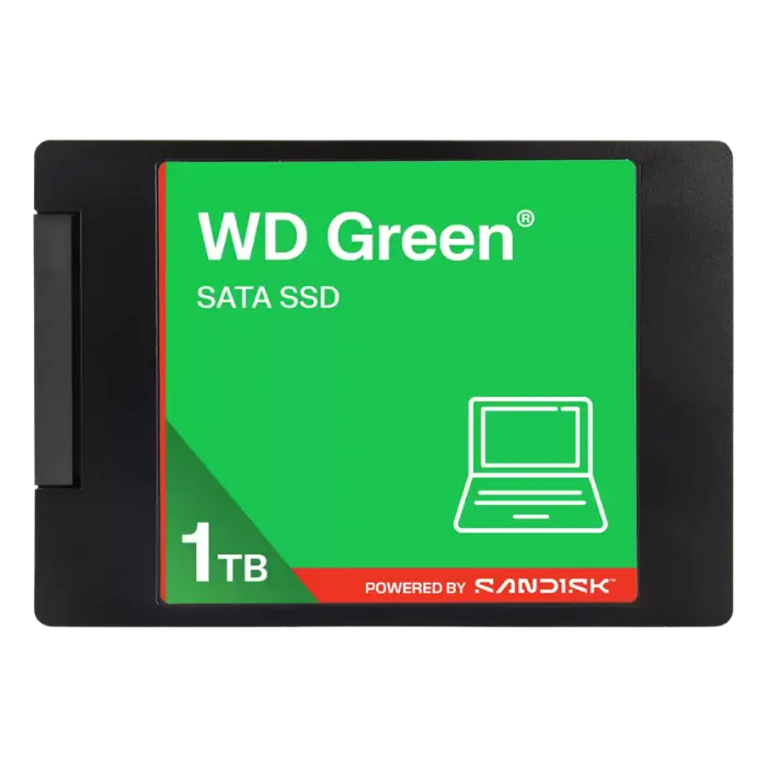 Disco Duro Interno Western Digital WD Green SSD - Internal hard drive - 1 TB - 2.5" - Solid state drive WDS100T5G0A