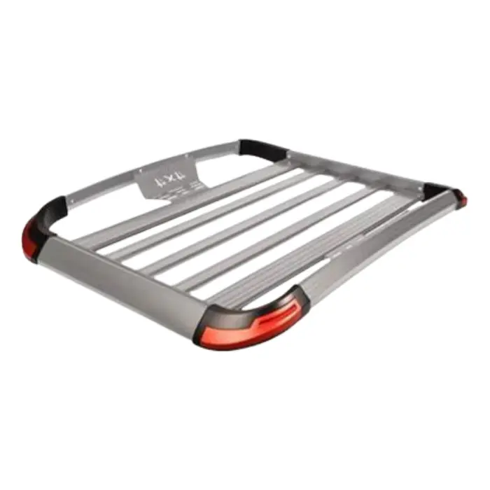 Canasta Portaequipaje Trip RB548 127cm x 96cm Aluminio Plateada HJ-RB548