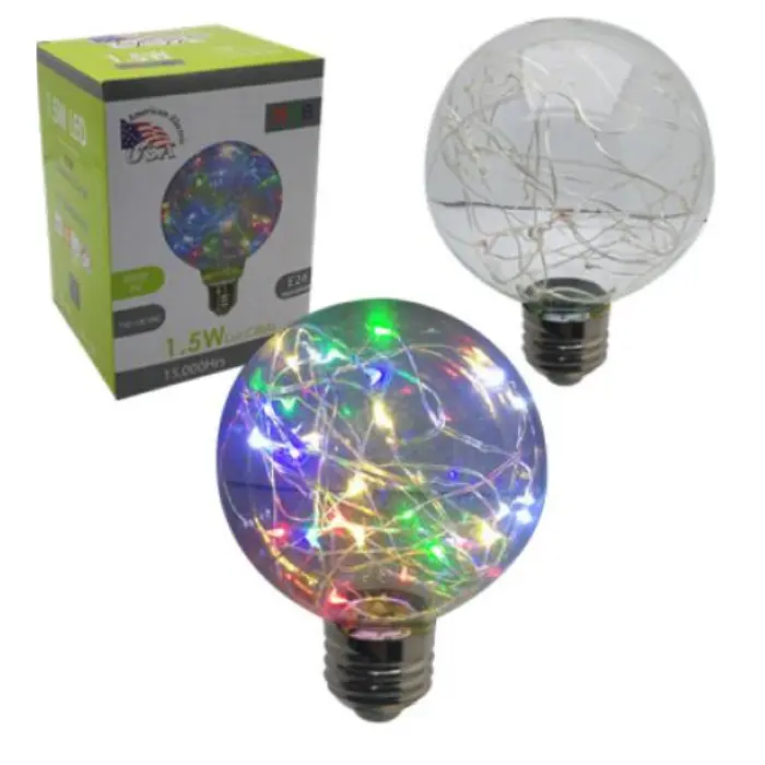 Bombillo 1.5W RGB Globo G95 DF-G95-1.5W-RGB 