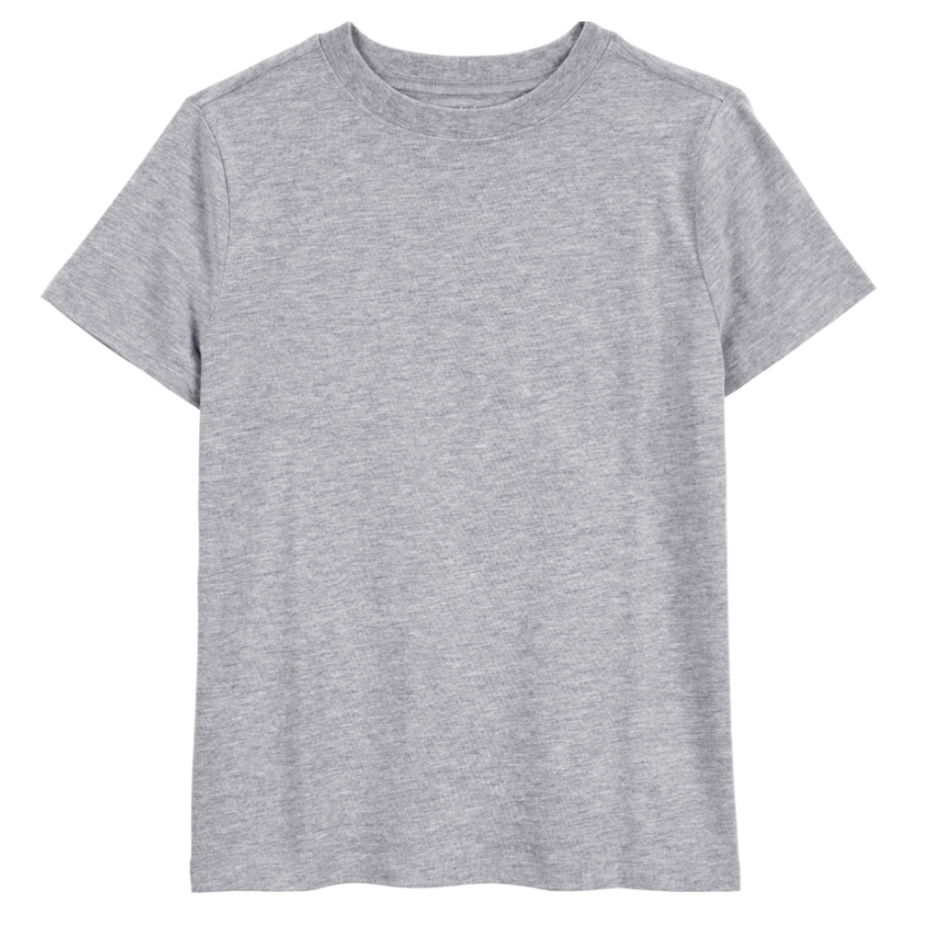 Camiseta lisa gris