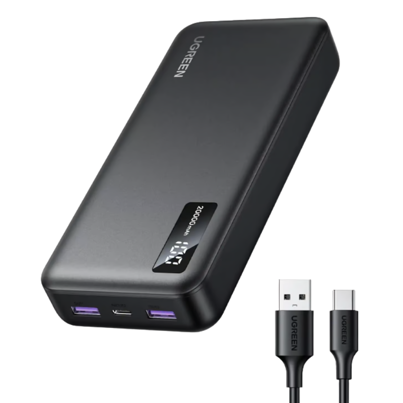 Power Bank Ugreen PB312 20000mAh Carga Rápida con LED Display 25683