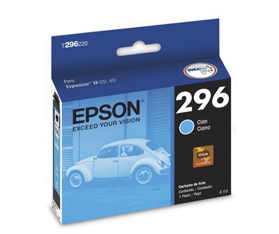 Cartucho de Tinta Cian Epson 296 T296220-AL