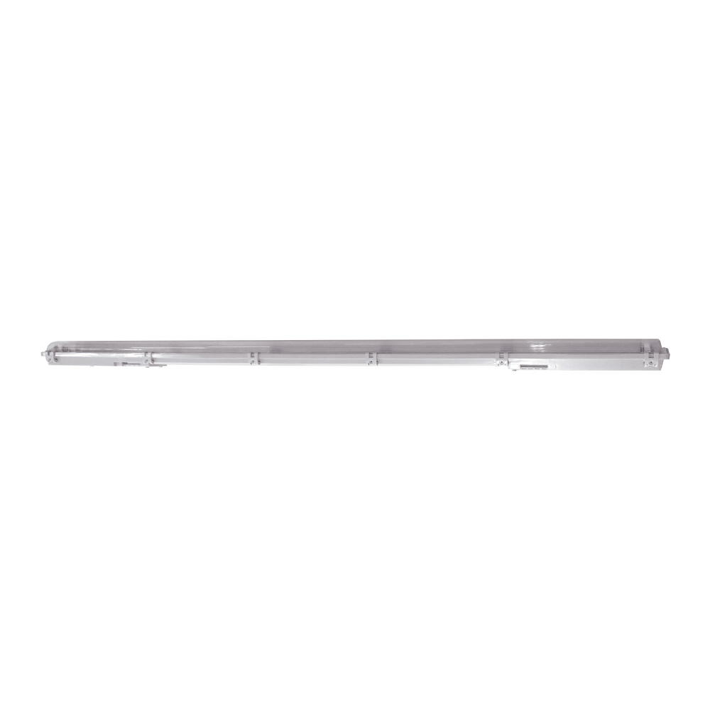 Lámpara Estanca Interior Potencia Máx. 120 W, 2 Bases G13, IP65, A Prueba de Vapor, No incluye focos