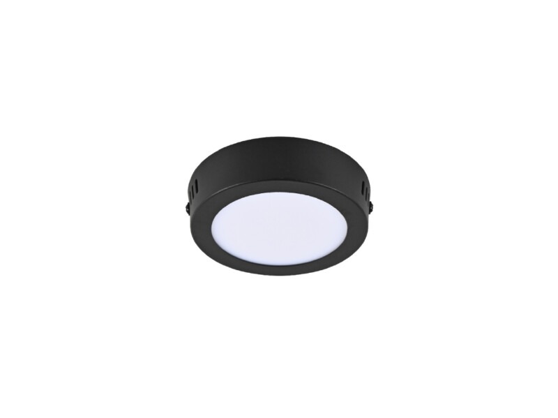 INT LED SP/TECHO 6W100-240V350LM6500K N