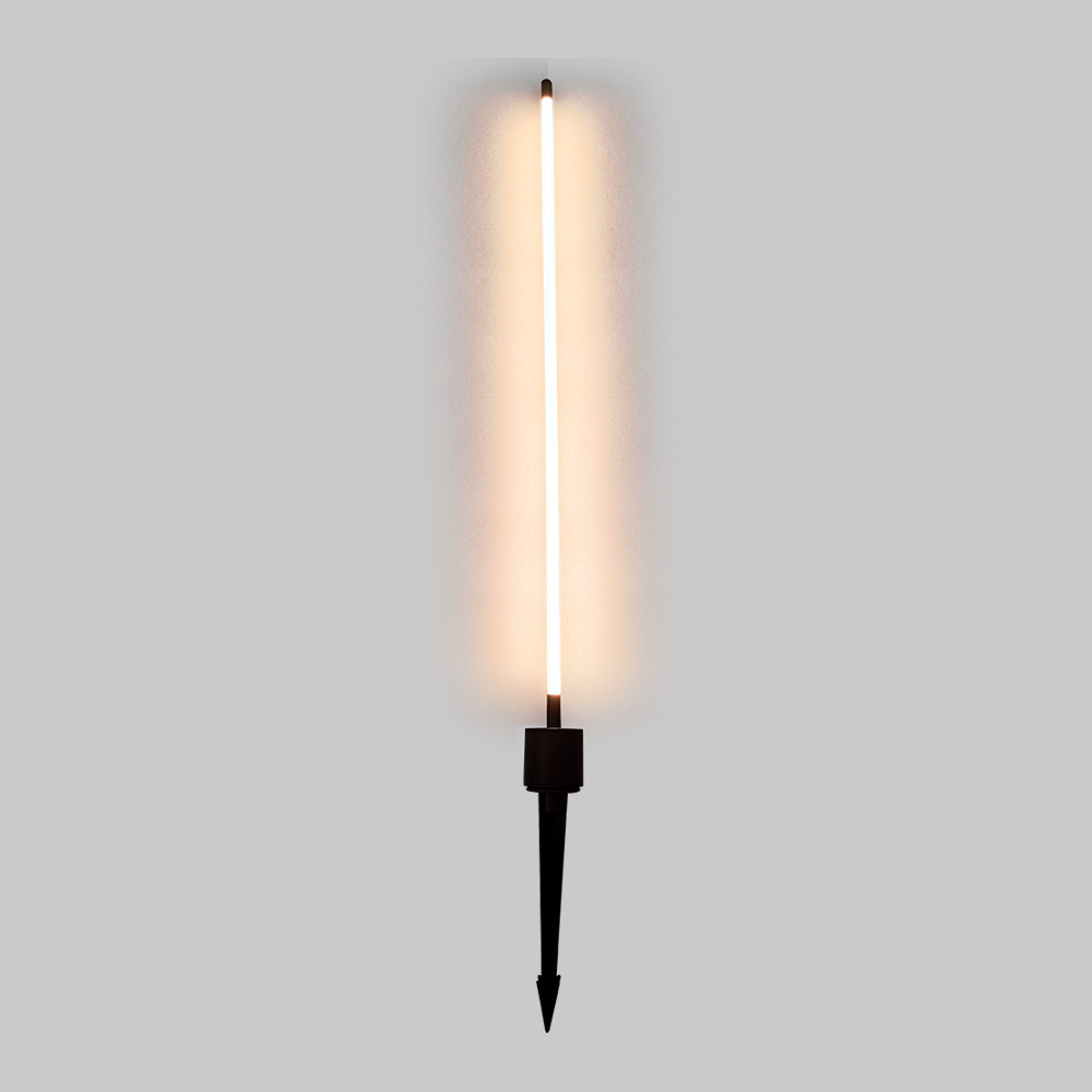 EXT ESTACA DECORATIVA LED 7W30KNEGRO