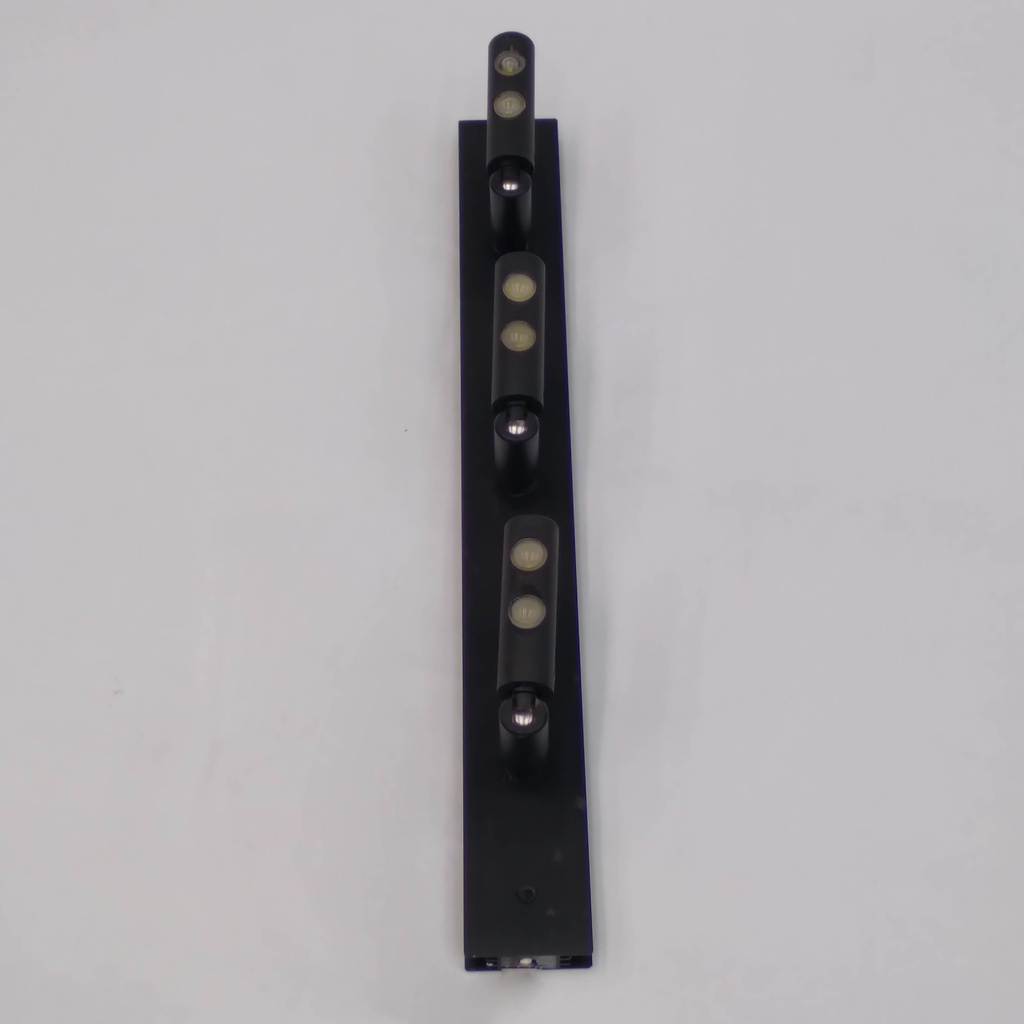 Barra triple spot cilíndro sobreponer 6 Led's
