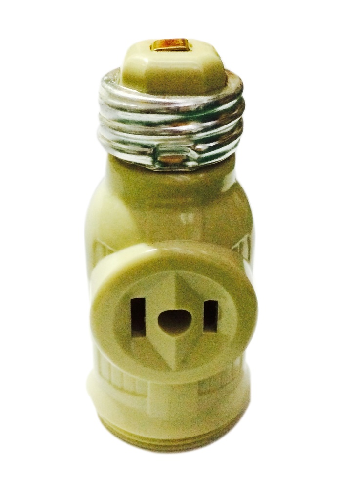 PORTALAMPARA CON RECEPTACULO DOBLE 125 V. 660 WA