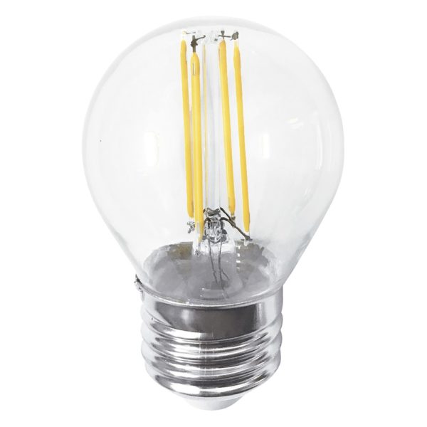 BOMBILLO G45 LED FIL DIM 4.5 E27 2700K