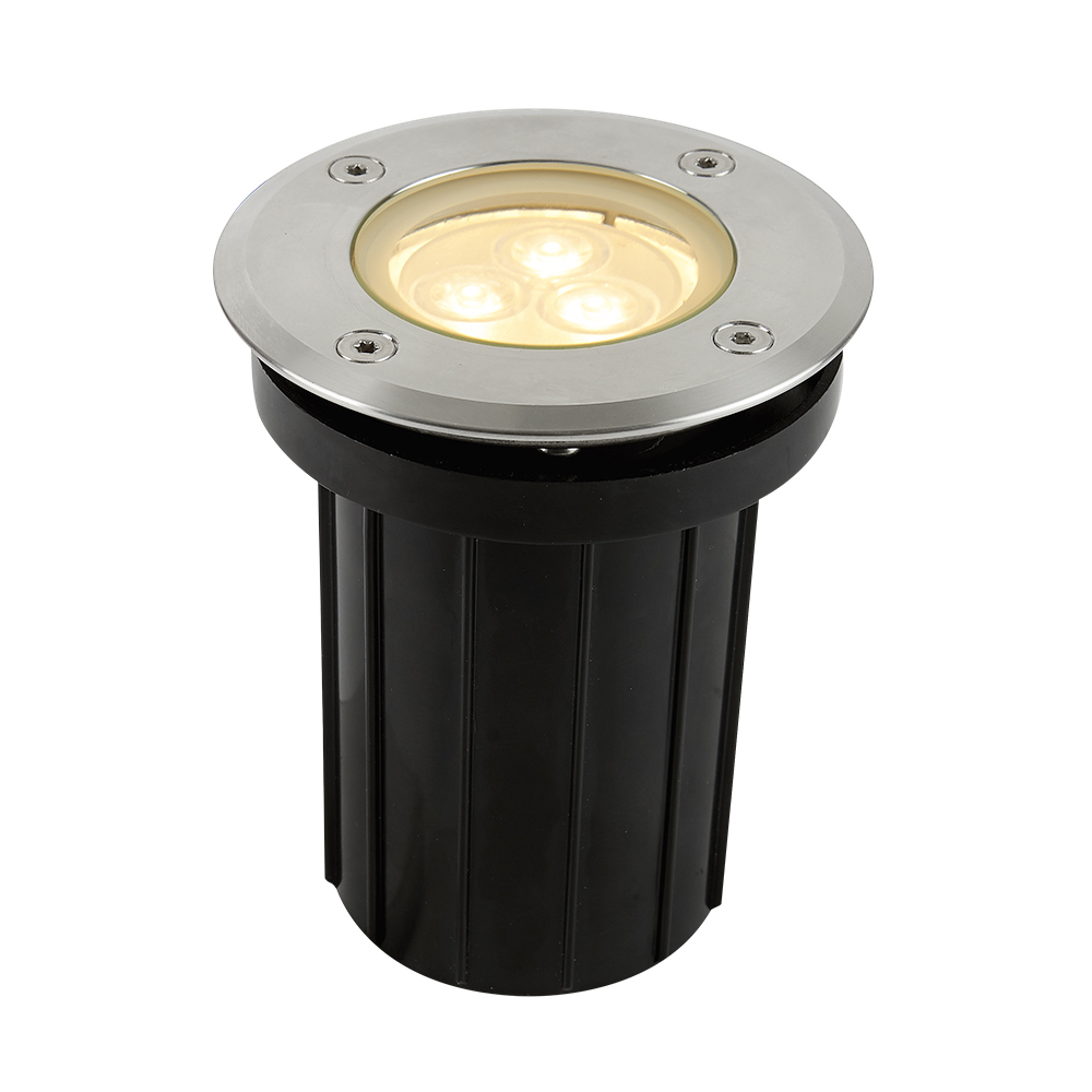 EMPOTRADO DE PISO REDONDO DE LED