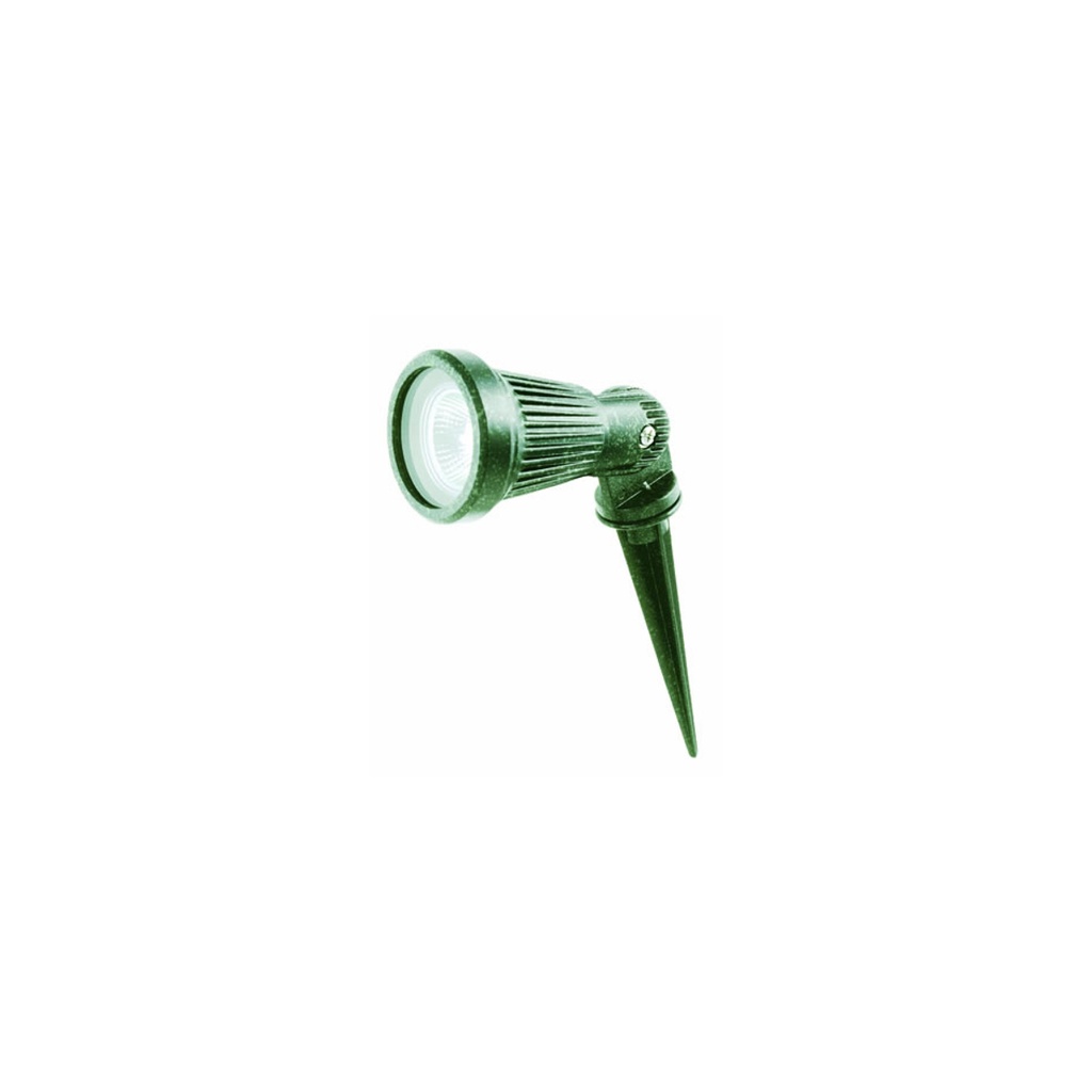 REFLECTOR SPOT RAYADO ALUMINIO, VERDE. EXN-50W