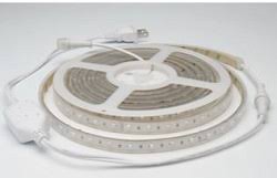 Manguera plana Led's IP45 127V Silicón LD con adaptador