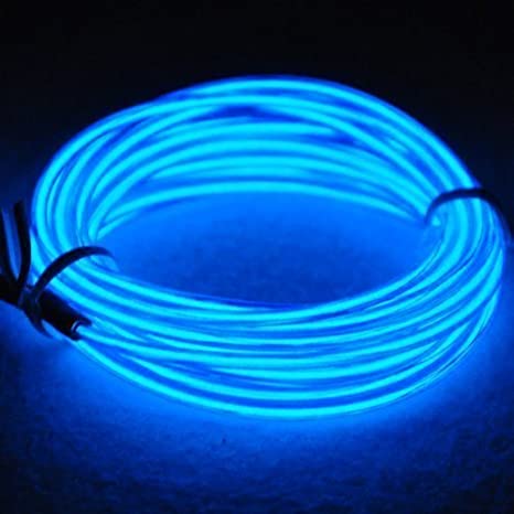 Manguera flexible LED NEON 5050SMD 127V IP65 10m. Azul