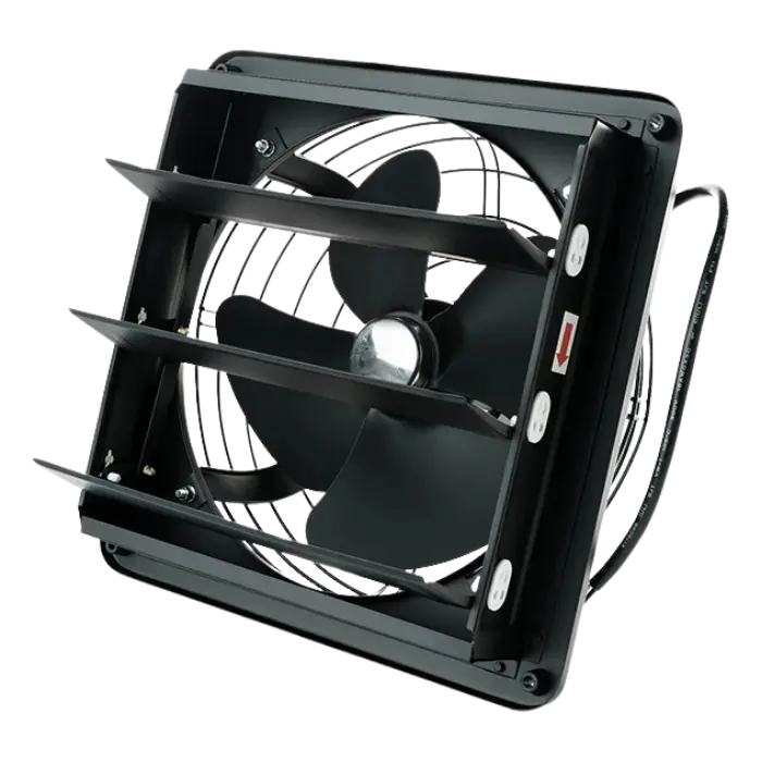 Extractor de Aire Axial Industrial Tecnolite 10″ Negro TRITON 10