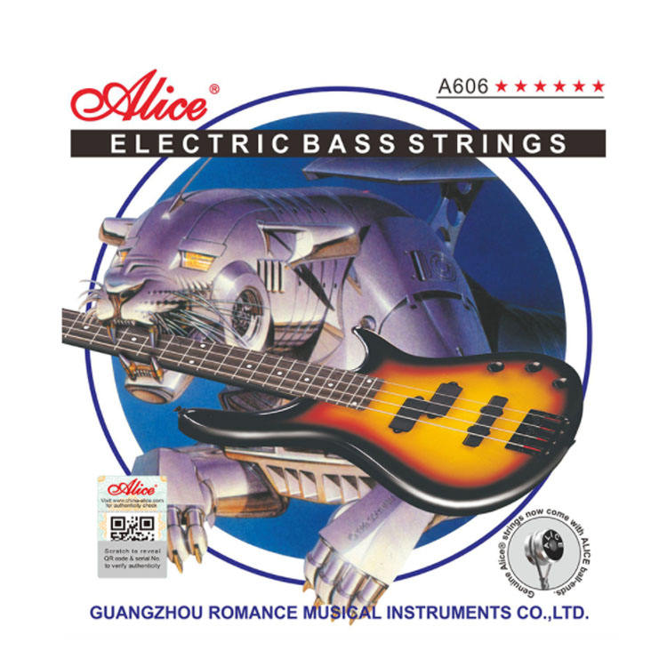 ALICE A606(4)-M SET CUERDAS PARA BAJO 4 CUERDAS 045-105 A606(4)-M