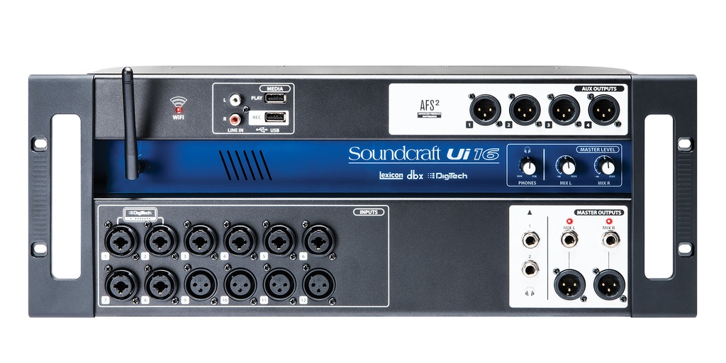 SOUNDCRAFT UI16 MEZCLADORA DIGITAL 16 CANALES UI-16