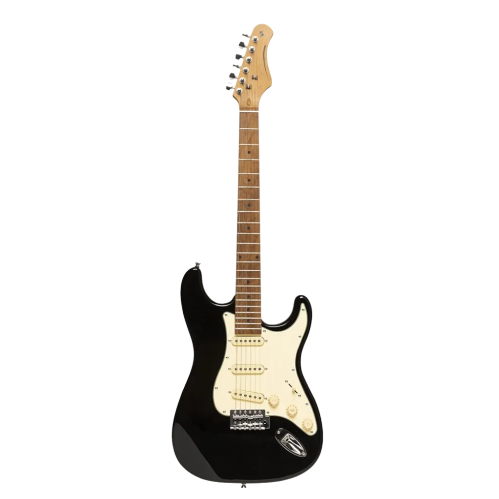 STAGG SES55-BLK GUITARRA ELECTRICA NEGRA SES55-BLK