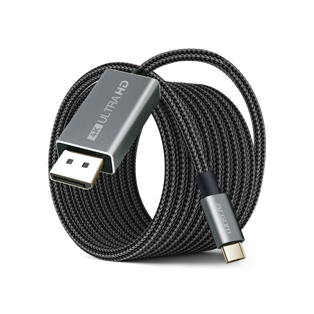 ARGOM CABLE TIPO C A DISPLAY PORT 4K ARG-CB-0096