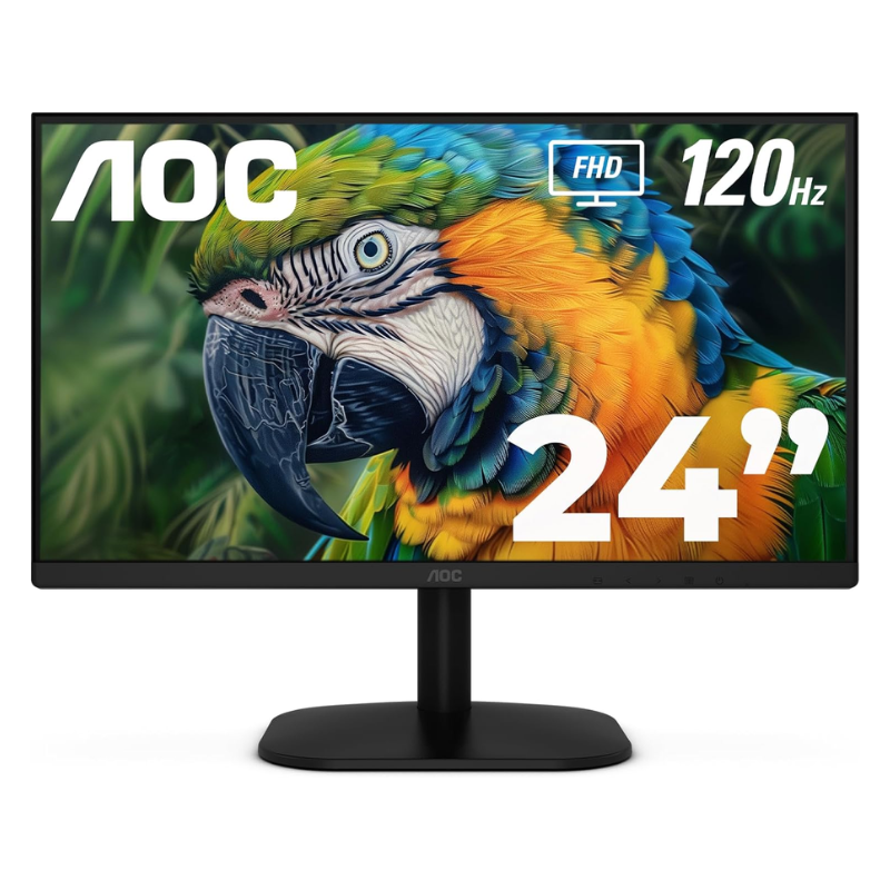 MONITOR GAMING AOC 24B35H3 23.8" PLANA FULL HD 1920 X 1080 120HZ IPS LED ADAPTIVE SYNC HDMI / VGA / 3.5MM