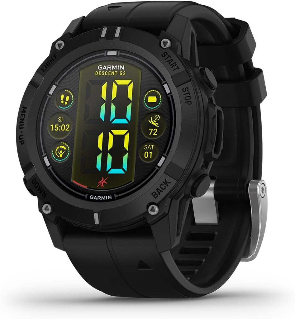 SmartWatch Garmin Descent G2 Black with Black Band 010-02986-00