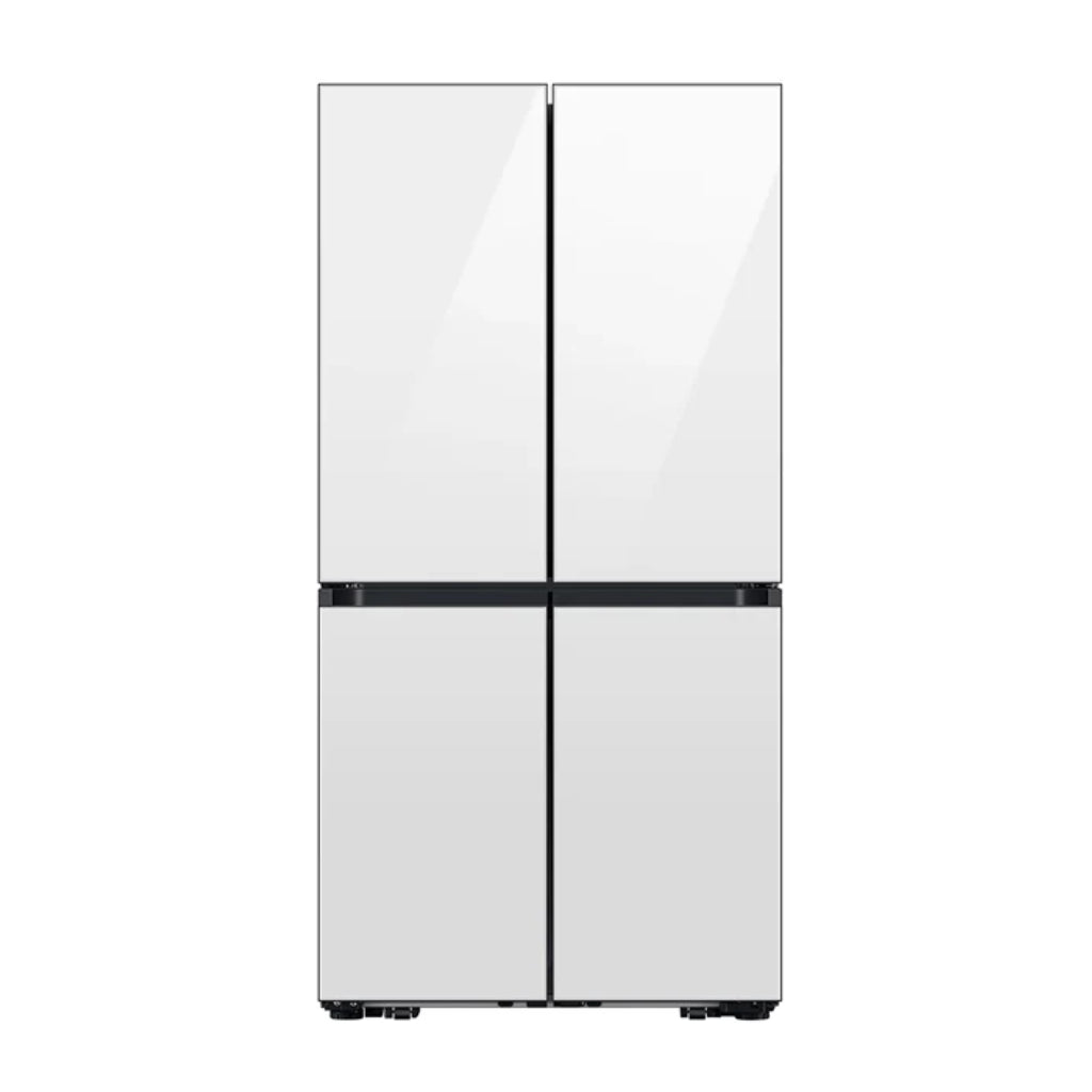 Refrigeradora de puerta francesa estilo T a medida con centro de bebidas 29p³ Blanca WIFI RF29DB965012AP