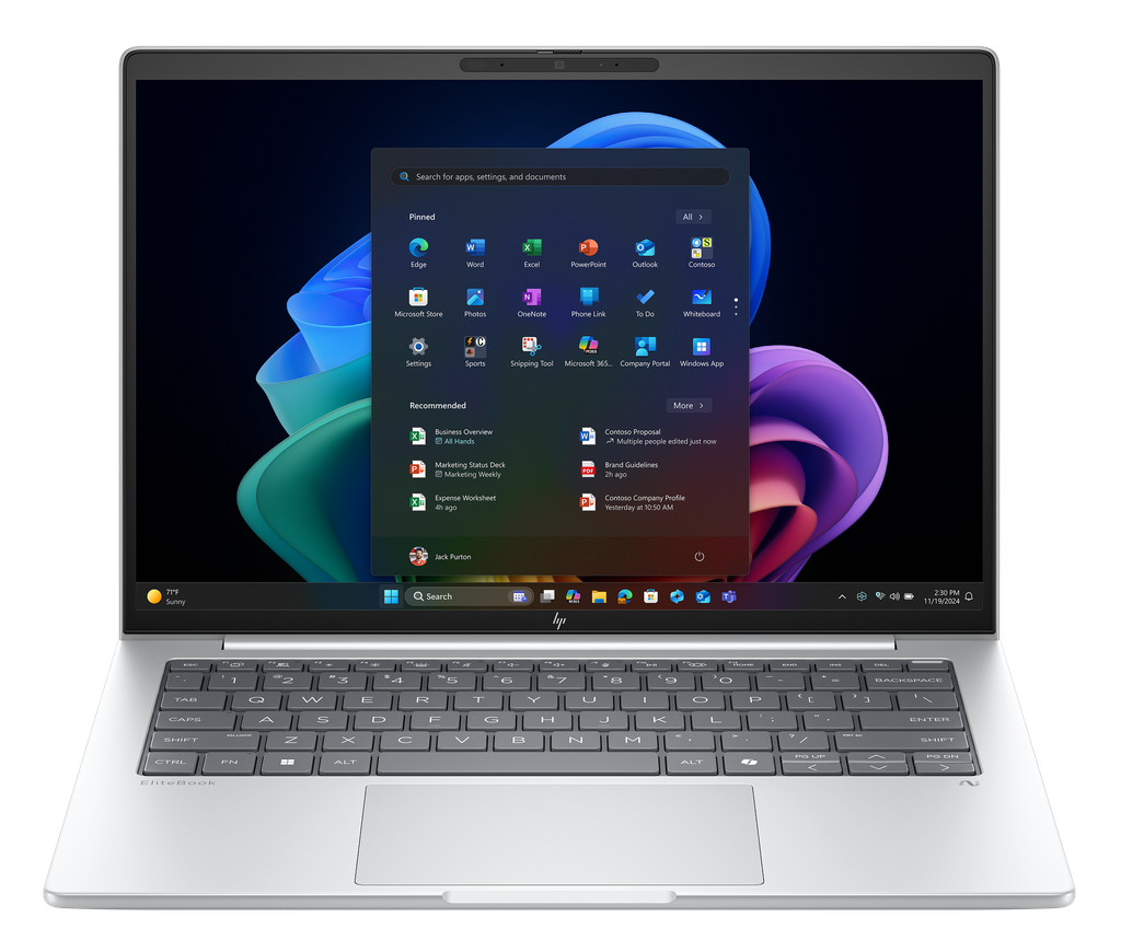 Laptop HP EliteBook G1i - Notebook - 14" - Intel Core Ultra 7 226V / 5.0 GHz - 16 GB - DDR5 SDRAM - 512 GB - Intel Arc Graphics D6UG2AT#ABM