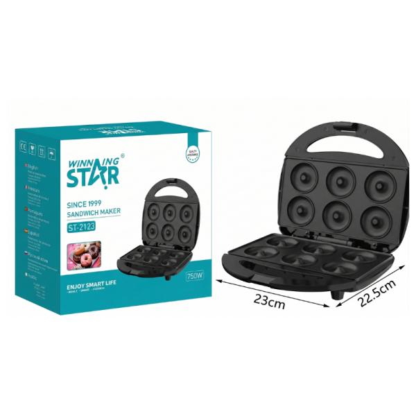 MAQUINA PARA DONAS WINNING STAR ST-2123 750W SMZJ-737-WST-110V-13868