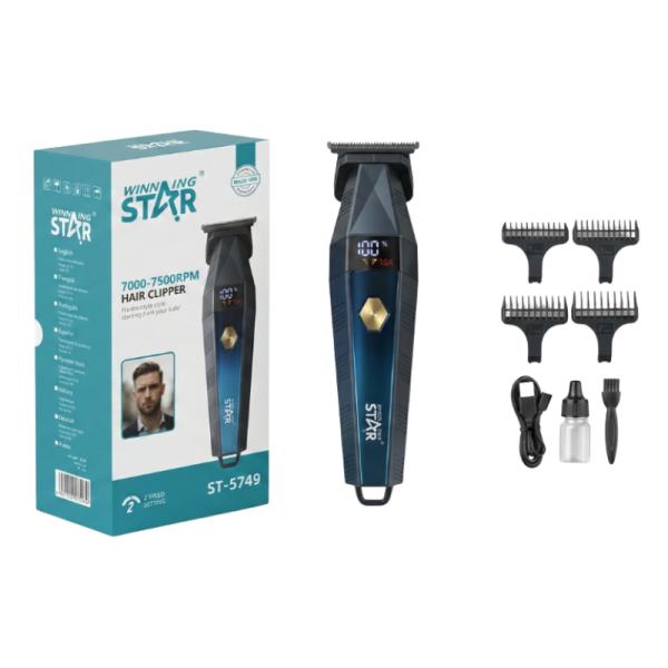 CORTADORA DE CABELLO WINNING STAR 5W ST-5749 LFJ-1841-WST-16979
