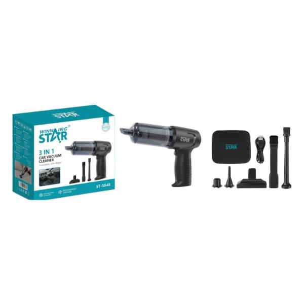 ASPIRADORA PARA AUTO WINNING STAR ST-5048 3 EN I XCQ-1554-WST-17137