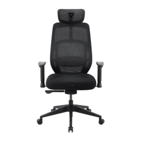 Silla Ergonómica THUNDERX3 YAMA LITE-MESH MALLA TEGC-3103101.11 NEGRO