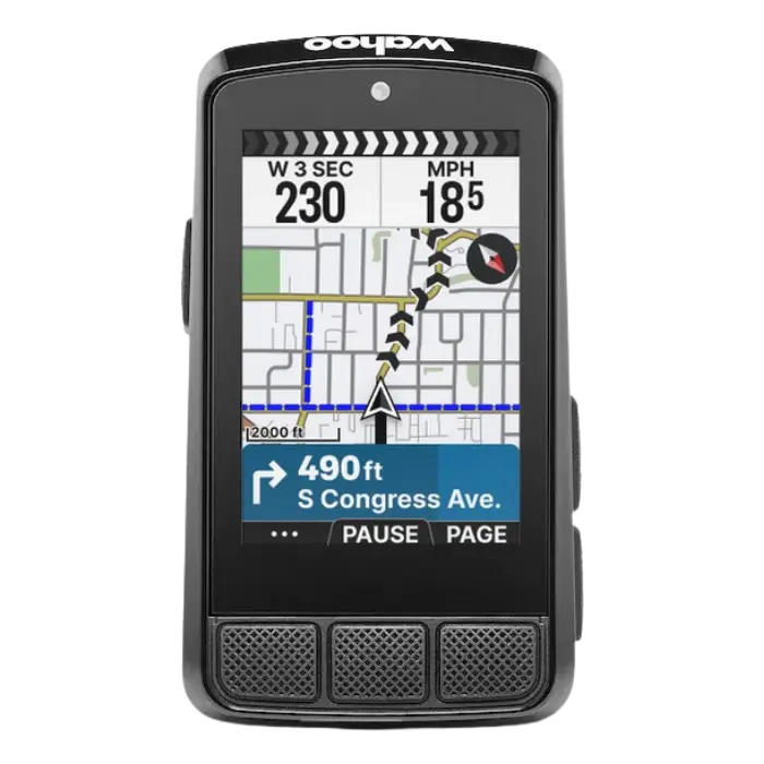 Ciclocomputador Wahoo Elemnt Bolt 3 2.3″ GPS Negro WFCC9