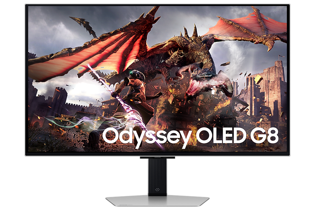 Monitor Samsung Smart 32″ Odyssey G80SD OLED 4K UHD 240Hz 0.03ms GSync with Sleek Metal Gaming LS32DG802SNXZA