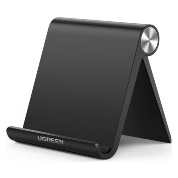 SOPORTE DE ESCRITORIO UGREEN LP115 PARA TELEFONO / TABLET PLEGABLE MULTIÁNGULO COMPATIBLE 4" A 12.9" 50748