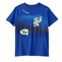 Camiseta niño robot azul  🤖