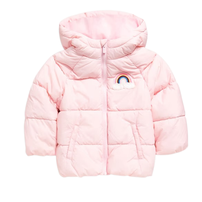 Chaqueta acolchada Old Navy rosada 🌈