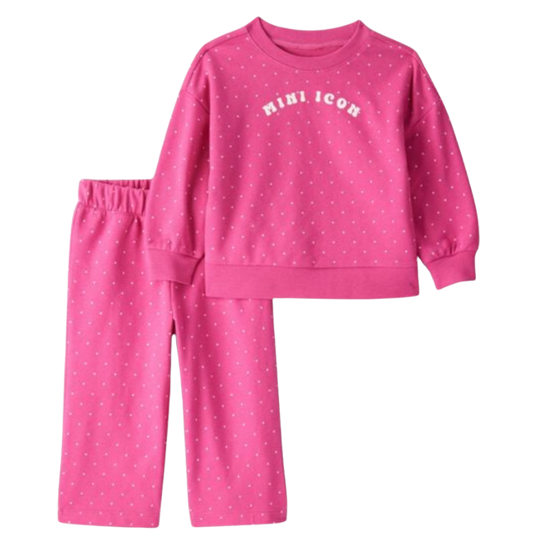 Conjunto bebé niña fucsia Mini Icon 💗