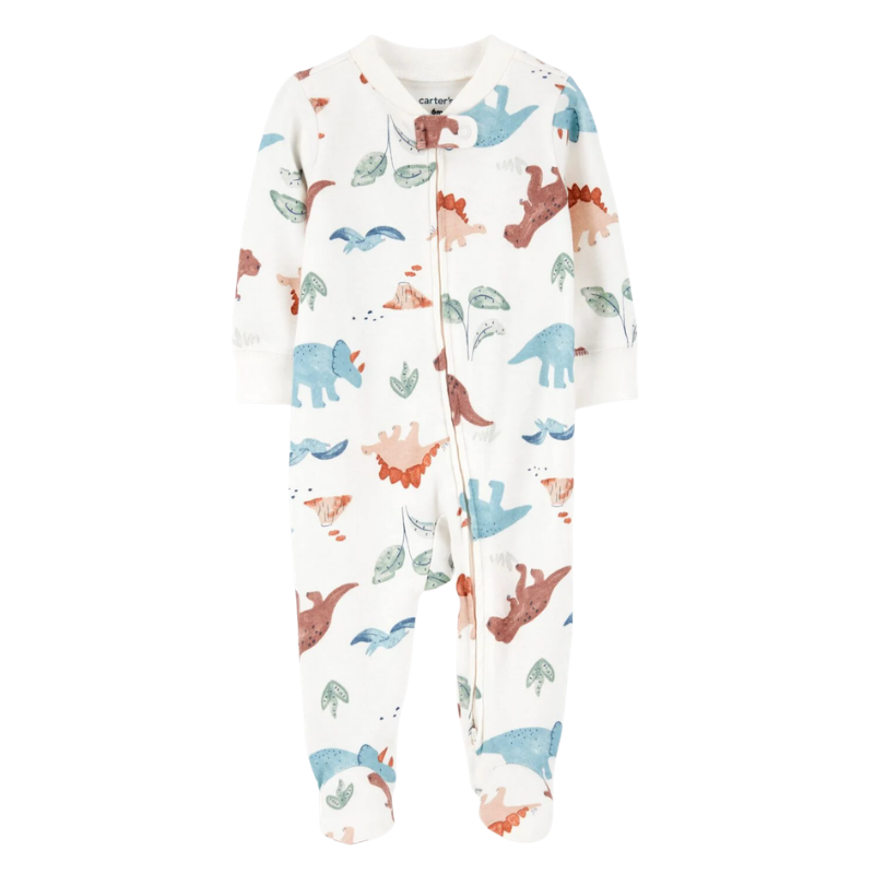 Pijama enteriza estampado de dinosaurios 🦕💙