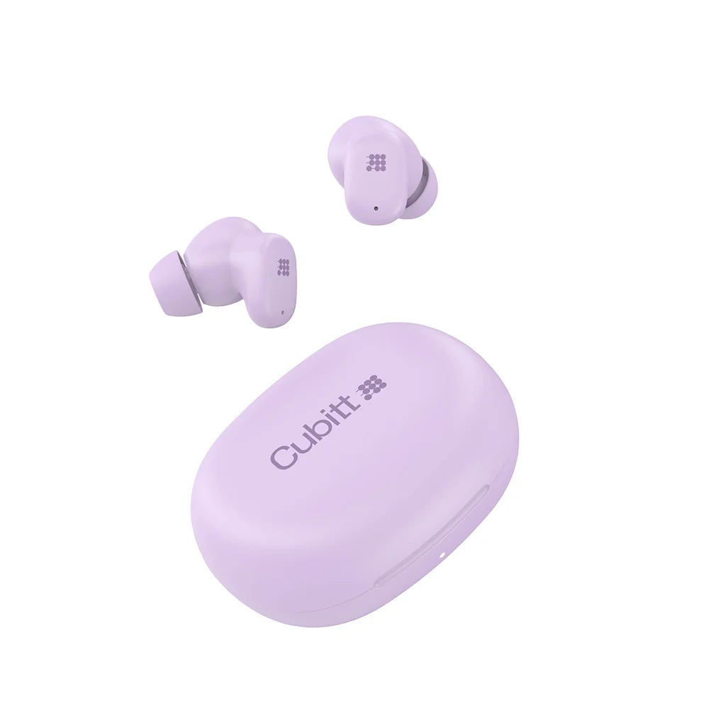 AUDIFONO INALAMBRICO CUBITT CT-PWBUDS4 LILA