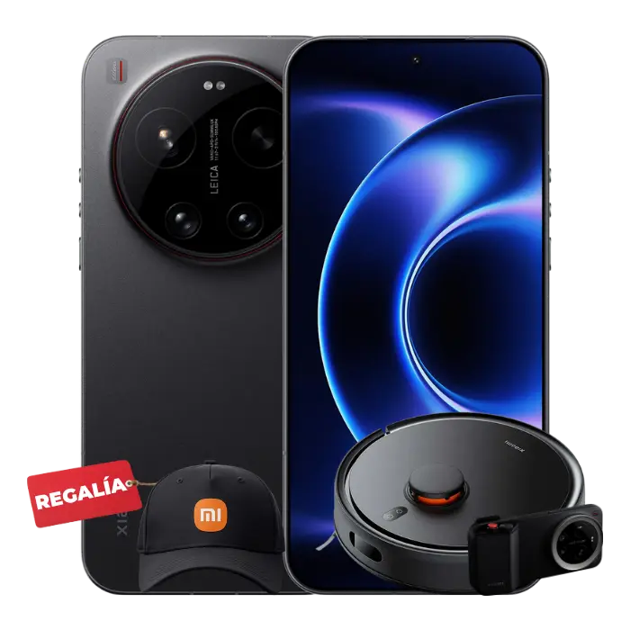 Combo Celular Xiaomi 17 Ultra 5G 512GB 16GB-RAM Negro 73174 + Aspiradora Inteligente Xiaomi Robot Vacuum S20 US 5000Pa Negra 57094 + Kit Fotográfico Pro Xiaomi 17 Ultra Negro