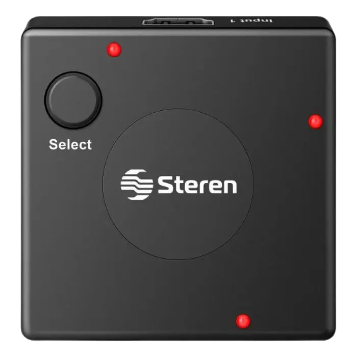 SELECTOR HDMI Steren DE 3 ENTRADAS MANUAL 200-383