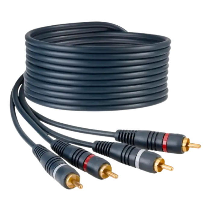 CABLE HOME THEATER Steren 2 PLUGS A 2 PLUGS RCA 1.8M 254-215