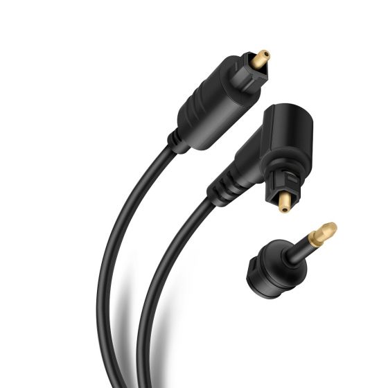 CABLE HDTV Steren DE FIBRA OPTICA P/AUDIO DIGITAL 2M 299-400