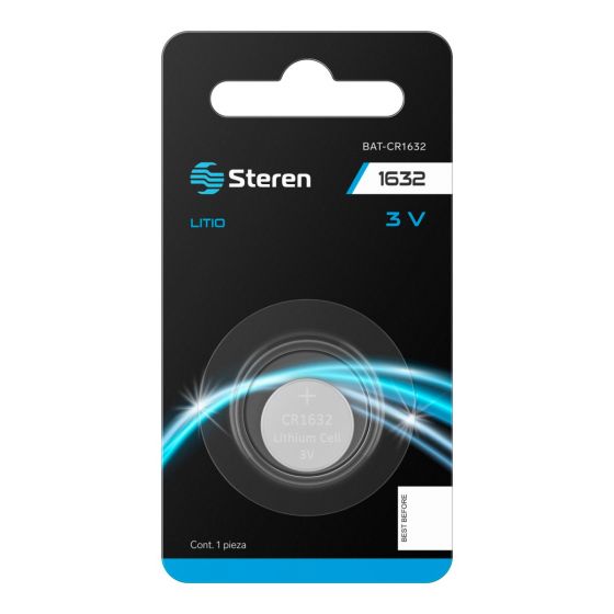 PILA DE LITIO Steren TIPO BOTON CR1633 BAT-CR1632