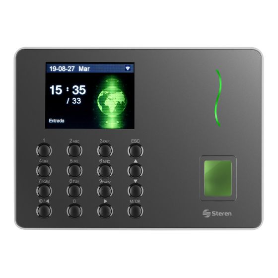 RELOJ CHECADOR DE HUELLA DIGITAL WI-FI CLK-960