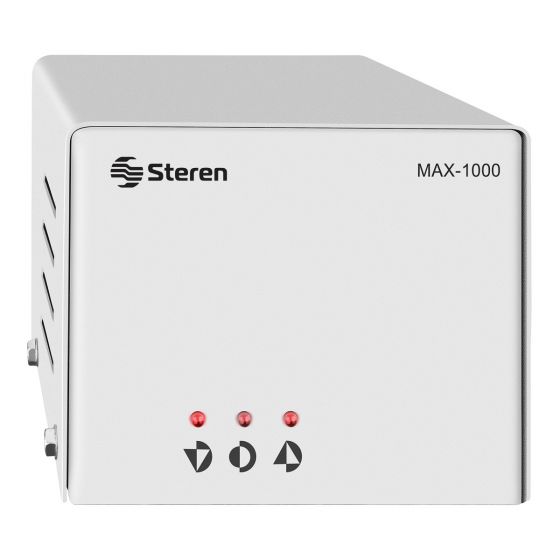 REGULADOR DE VOLTAJE Steren 1000W METALICO MAX-1000